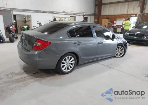 2012 Honda Civic Ex z USA, uszkodzony, nr VIN 2HGFB2F84CH612152